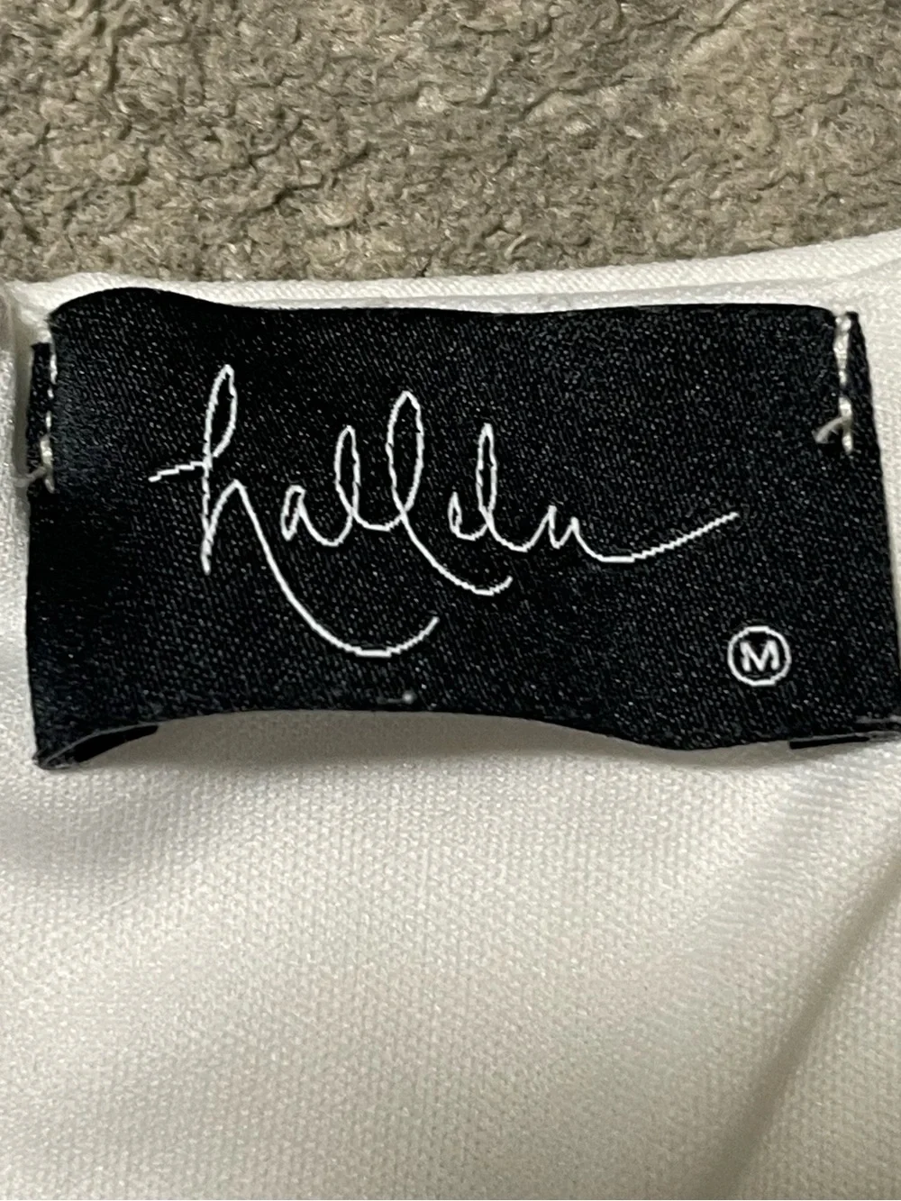 Hallelu Bubble Hem Mini White Dress - Picture 4 of 7